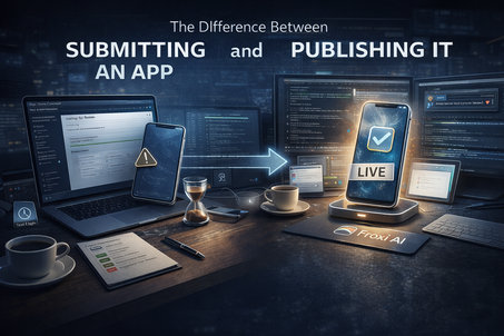 Submitting vs Publishing an App: What's Different