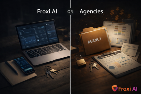 Froxi AI vs Agencies: Which Gives Founders More Control?
