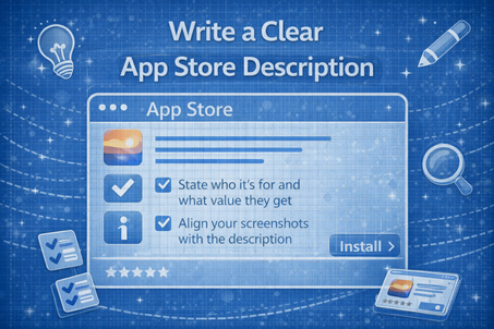 How to Write an App Description Reviewers Understand in 10 Seconds