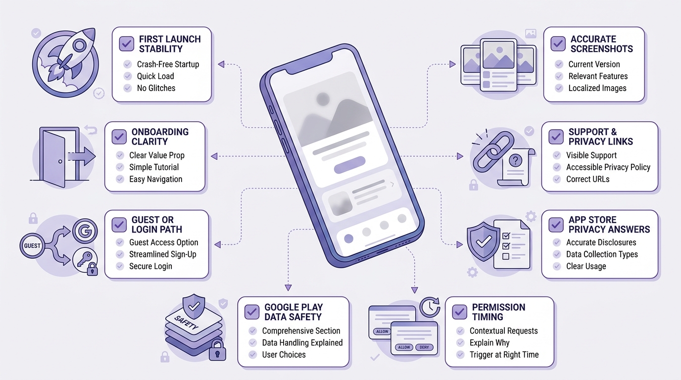 Final pre-submit checklist for publishing a Rork app to the App Store and Google Play Final pre-submit checklist for publishing a Rork app to the App Store and Google Play