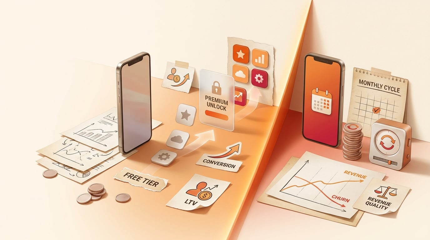 Freemium vs Subscription: Which Makes More Money for Mobile Apps