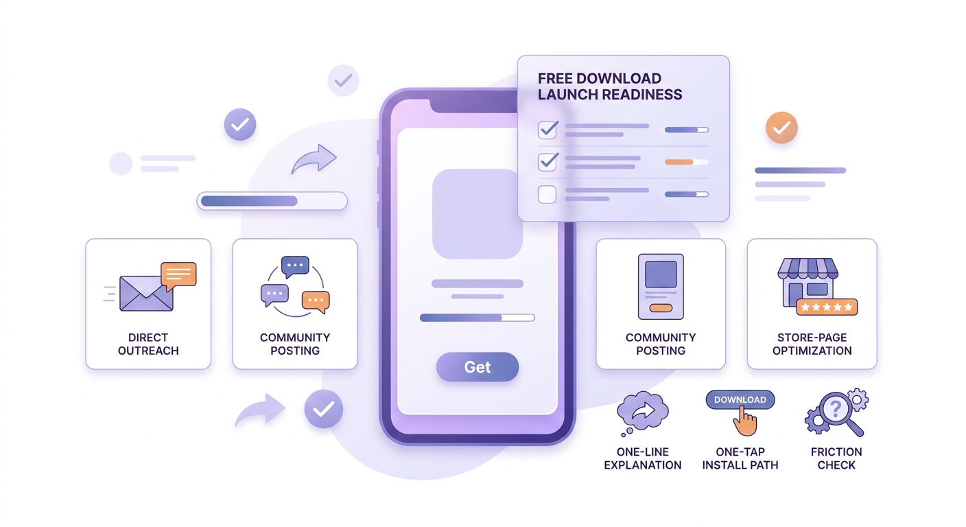 Checklist for choosing the best free app download strategy based on launch stage, audience fit, and store page readiness. Checklist for choosing the best free app download strategy based on launch stage, audience fit, and store page readiness.