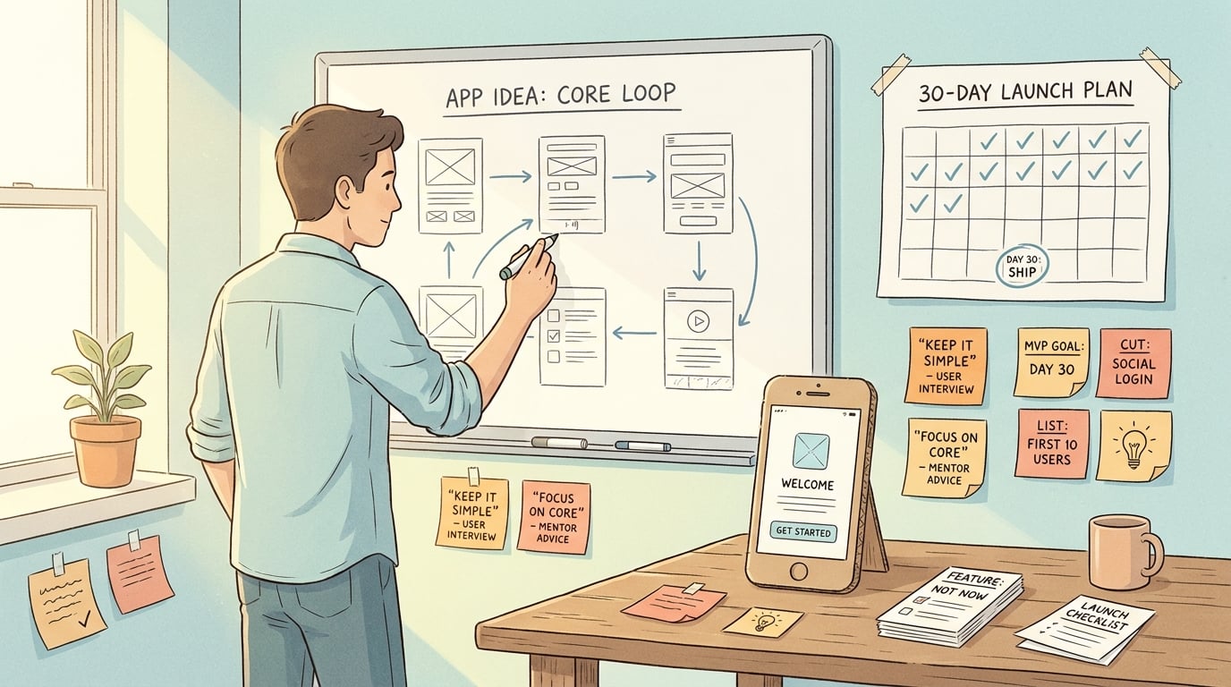 How to Turn Your App Idea Into a Real Product in 30 Days