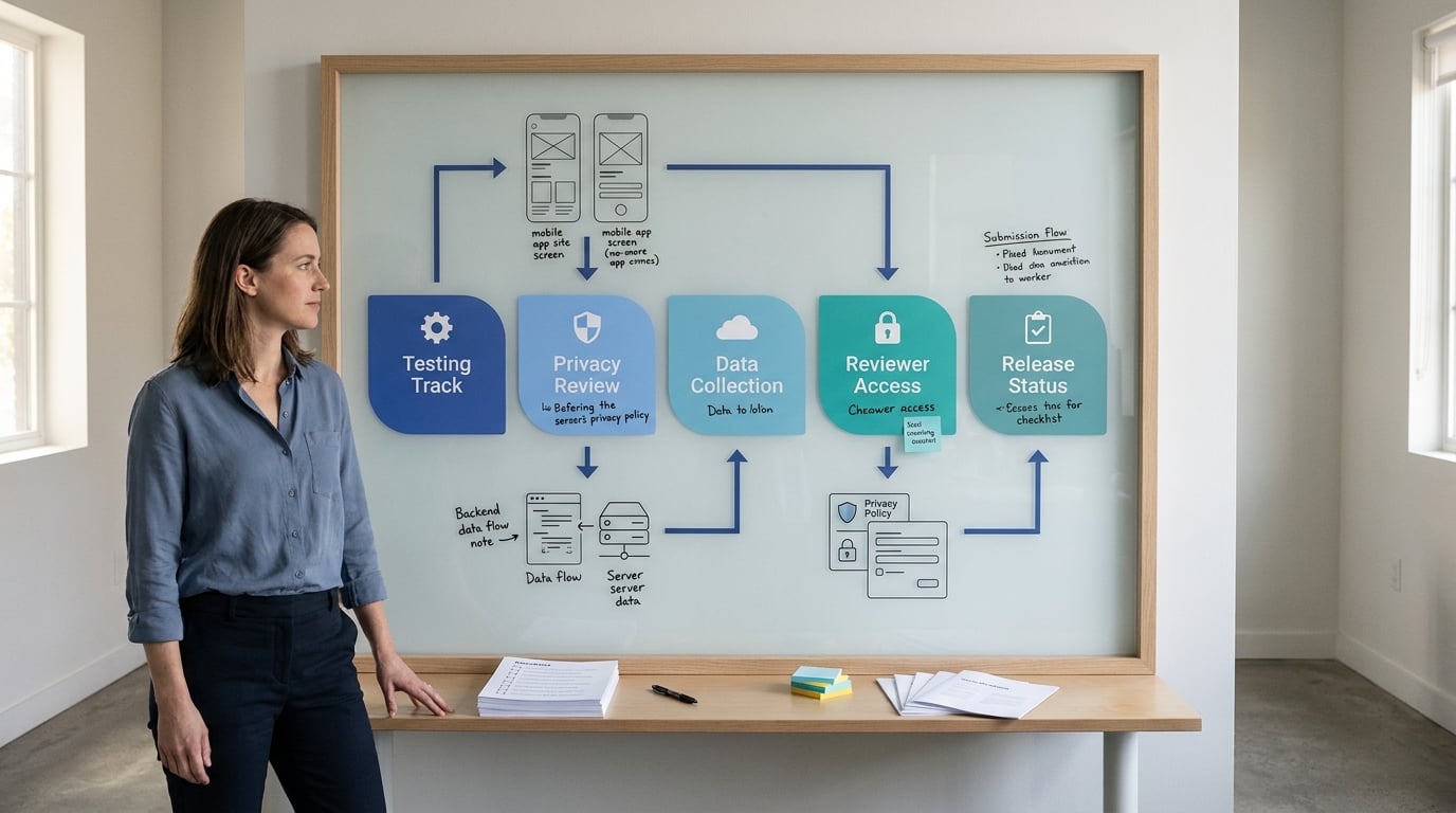 Map App Data Flows and Release Strategy for First Submission Map App Data Flows and Release Strategy for First Submission