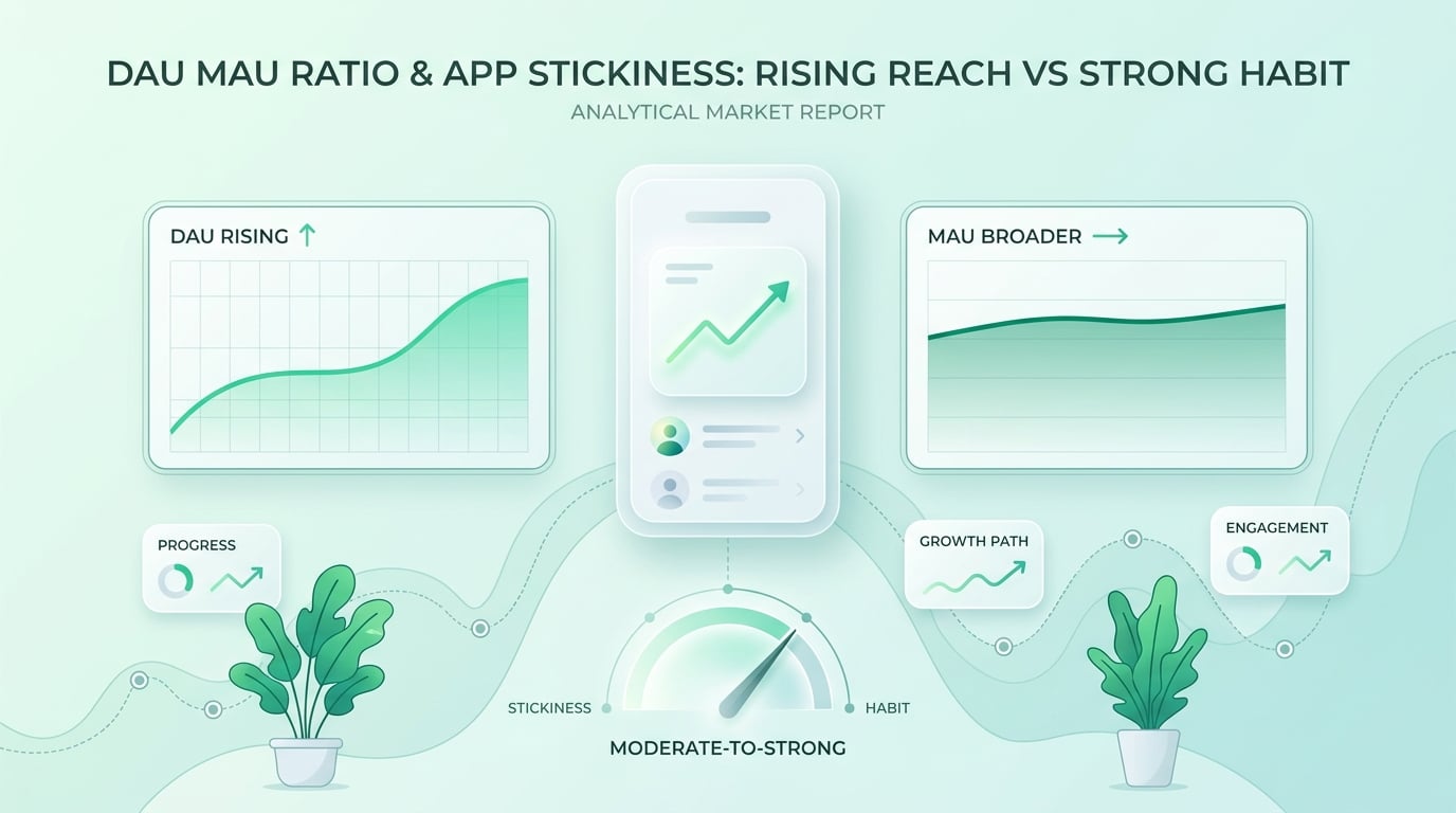 What Is DAU MAU Ratio and Why It Matters for Your App What Is DAU MAU Ratio and Why It Matters for Your App