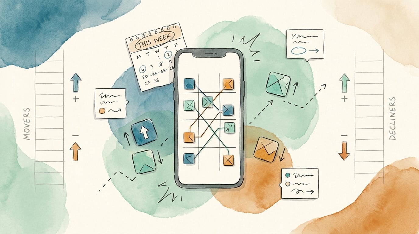 App Store Trends This Week — What's Rising and Falling