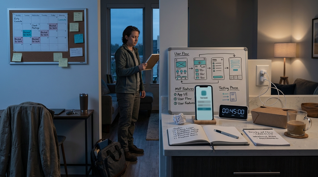 How to Balance a Full-Time Job and Building an App