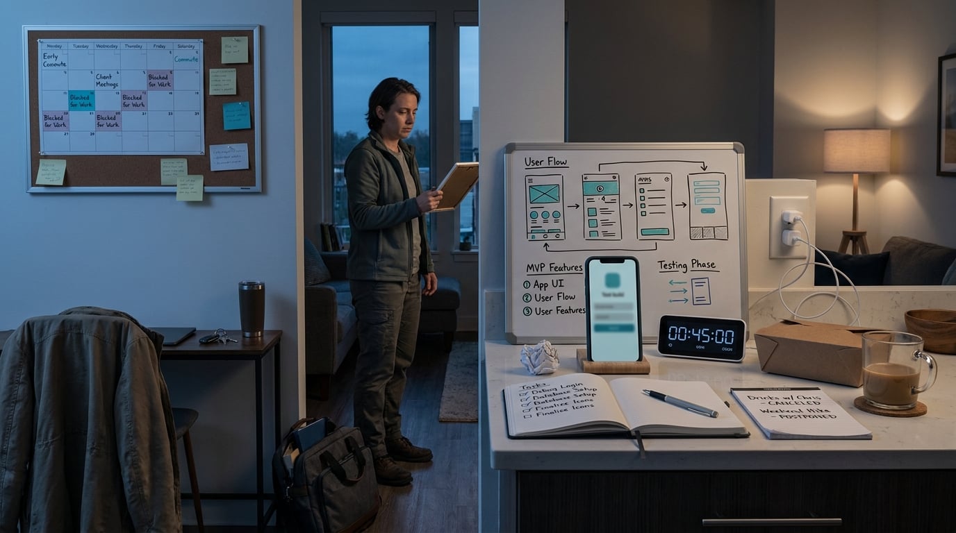 How to Balance a Full-Time Job and Building an App