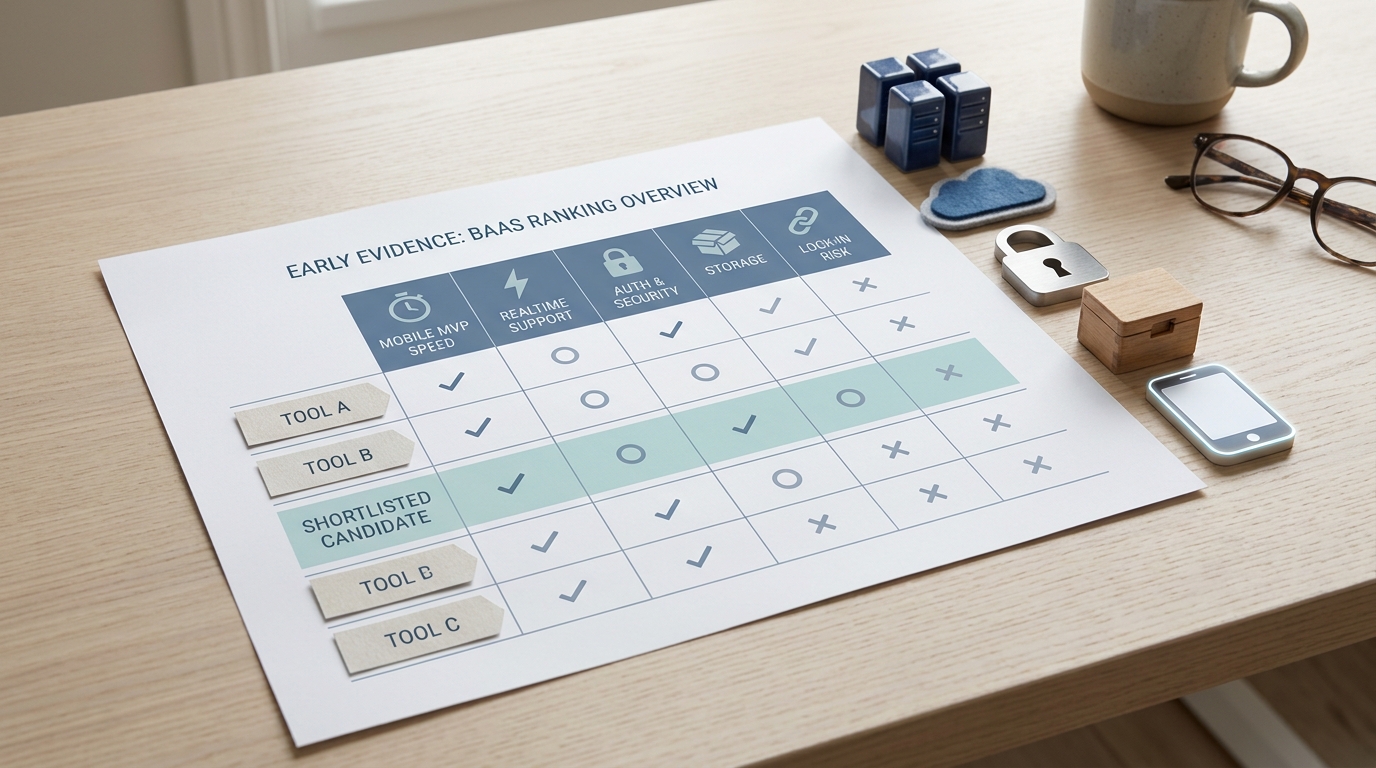 Best Backend-as-a-Service Tools for Mobile Apps Ranked