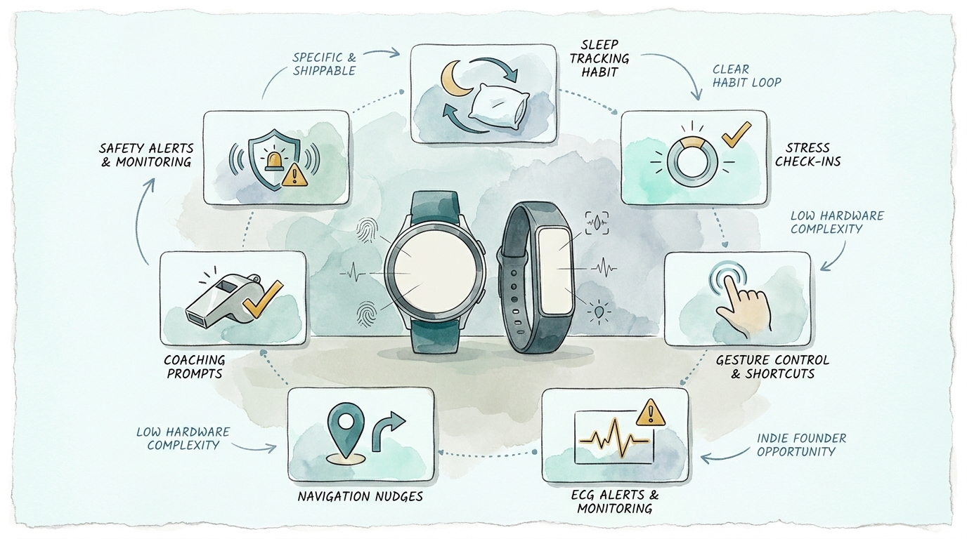 7 Wearable App Ideas Worth Building for Indie Founders Right Now