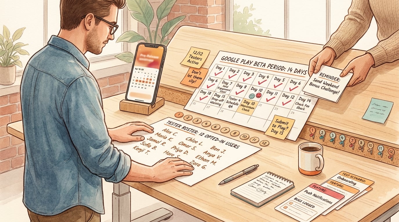 Google Play 12 Testers for 14 Days: Complete Guide