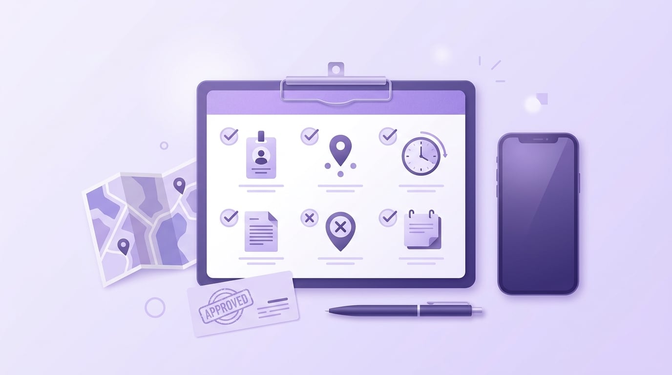 Release checklist for reviewing iOS location permissions before App Store submission.
