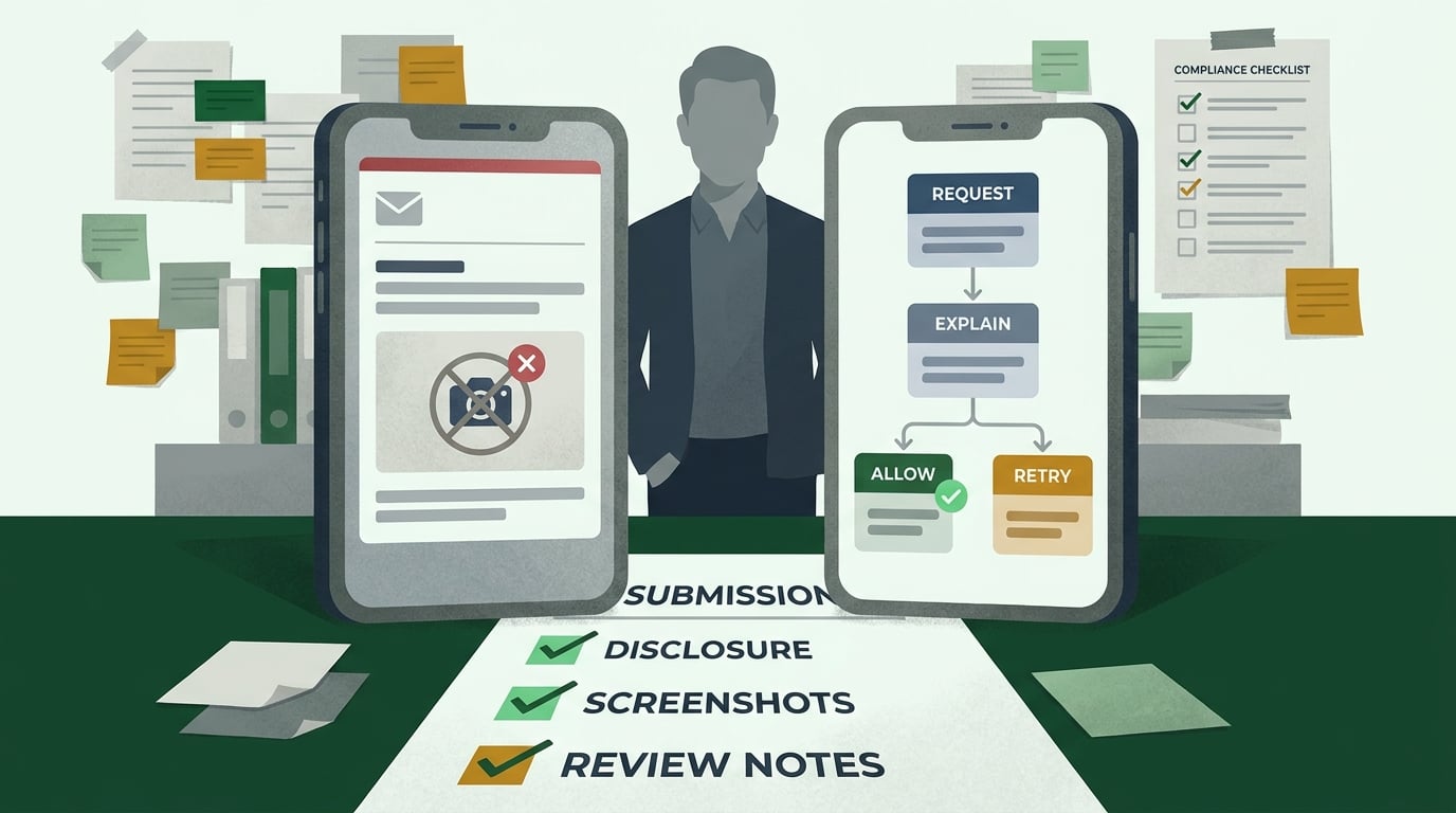Camera Permission Rejection: App Store and Google Play Fix Guide