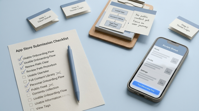 My App Has No Public Content Yet: Will Apple Reject It?