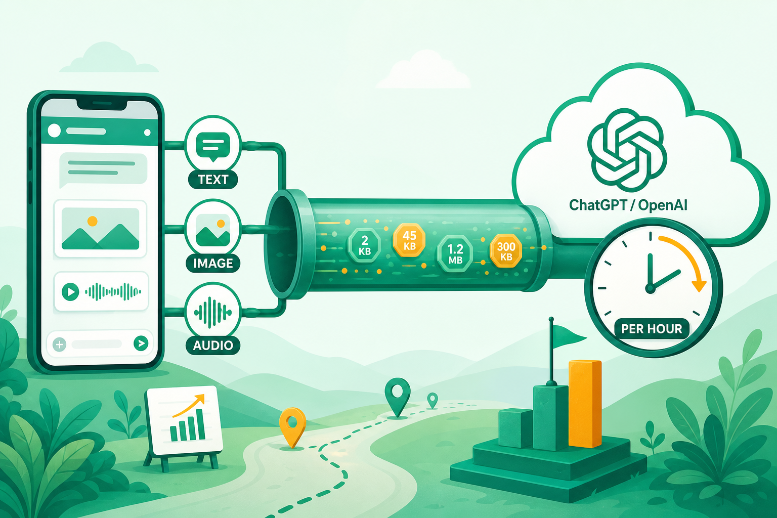 How much data does ChatGPT use per hour How much data does ChatGPT use per hour