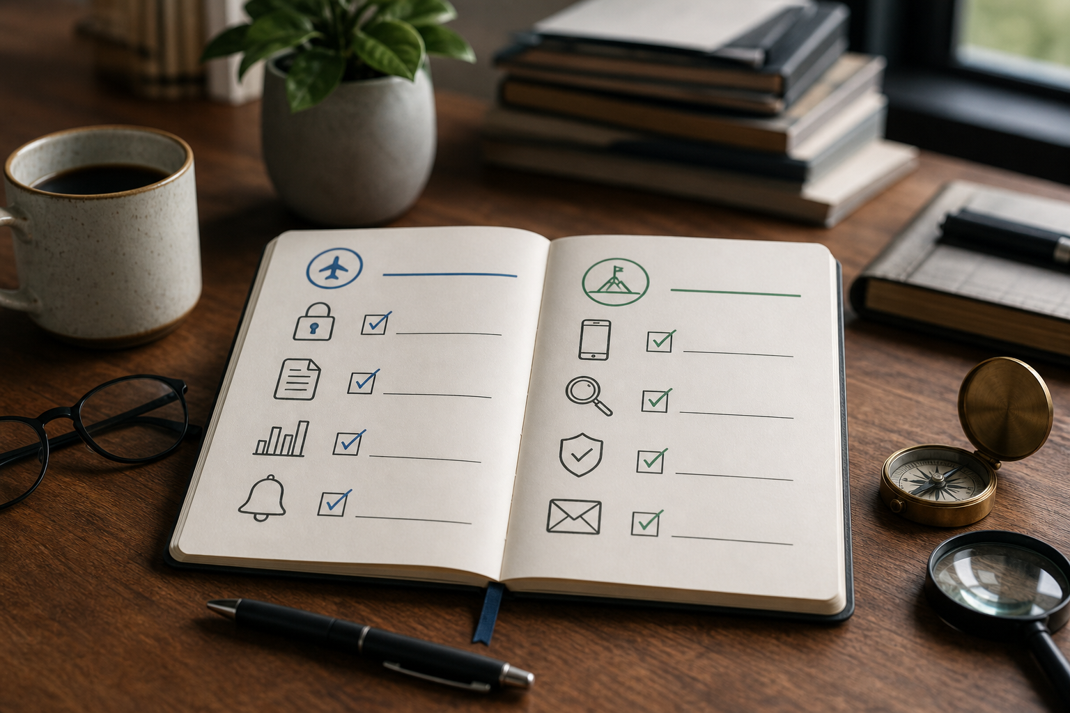 Checklist of items to prevent future account disablements: enable 2FA, update banking, export finance reports, schedule audits.
