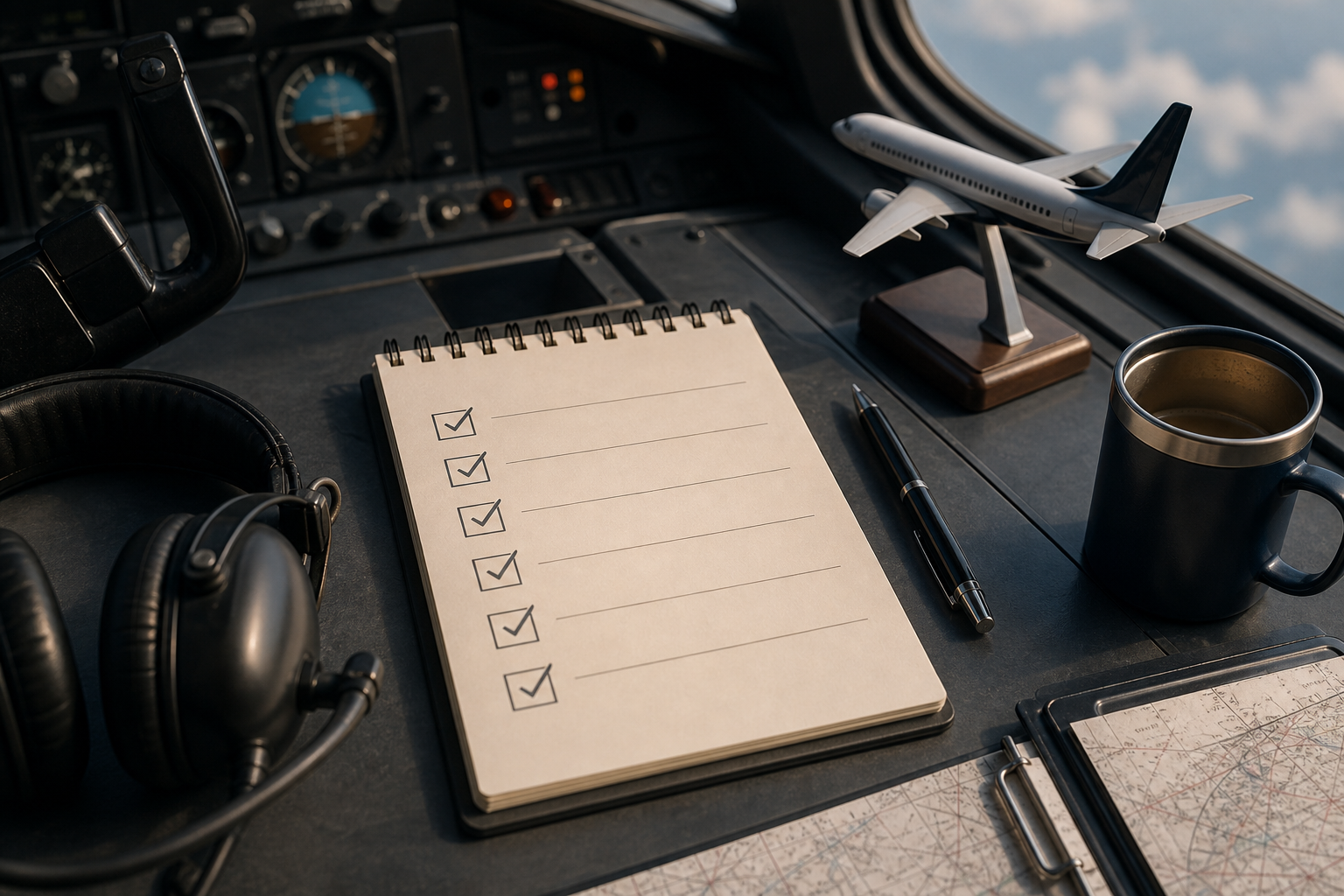 Checklist with boxes for confirming URL scheme, associated domains, exporting Shortcuts, creating MDM payload, assigning a pilot group, and scheduling monitoring.