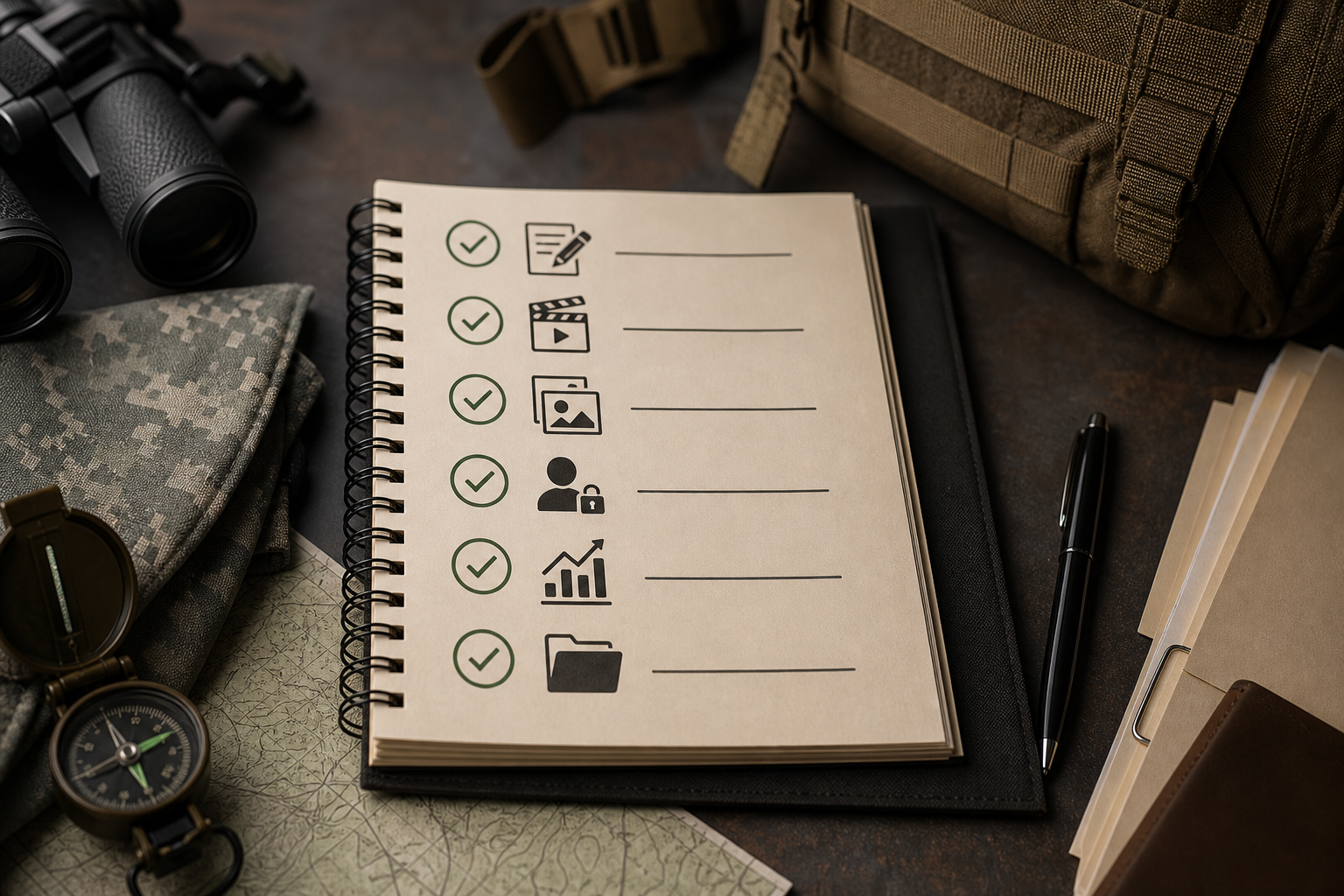 Pre-submission checklist with reviewer notes, demo video, annotated screenshots, test credentials, analytics proof, and escalation document items. Pre-submission checklist with reviewer notes, demo video, annotated screenshots, test credentials, analytics proof, and escalation document items.