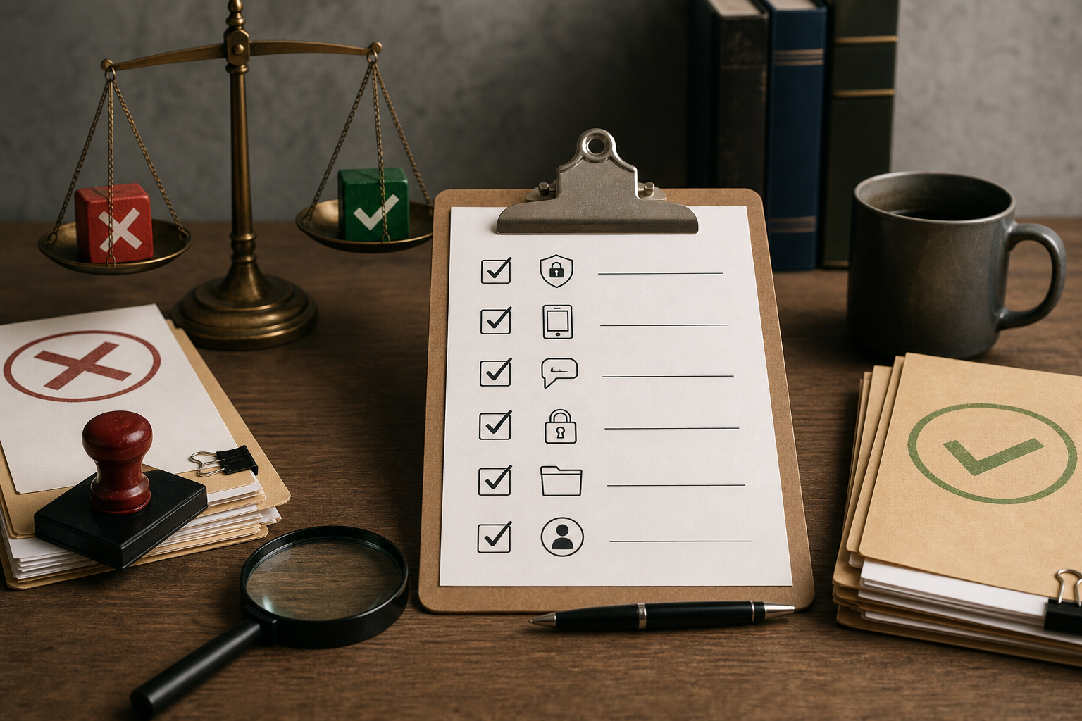 Checklist of Play reviewer fixes: Data Safety entries, consent screenshots, in-app report button, submission notes with retention and triage SLA.