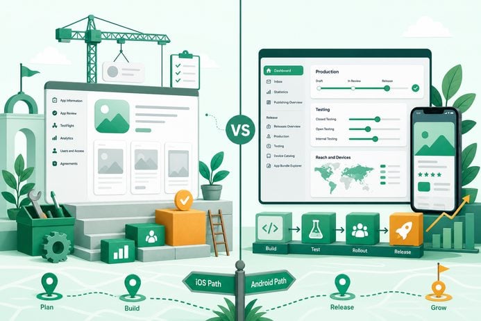 App Store Connect vs Google Play Console: Key Differences App Store Connect vs Google Play Console: Key Differences