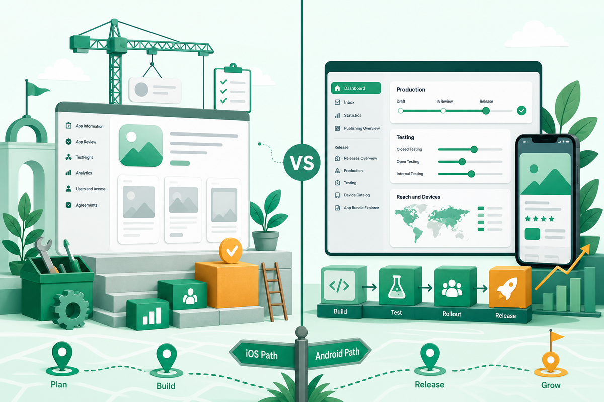 App Store Connect vs Google Play Console: Key Differences App Store Connect vs Google Play Console: Key Differences