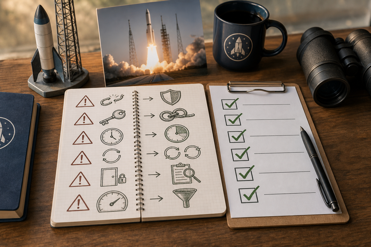 Checklist: TLS, PKCE, short tokens, refresh rotation, IDOR tests, rate limits, logging, canary toggle - pre-launch items for mobile API security. Checklist: TLS, PKCE, short tokens, refresh rotation, IDOR tests, rate limits, logging, canary toggle - pre-launch items for mobile API security.