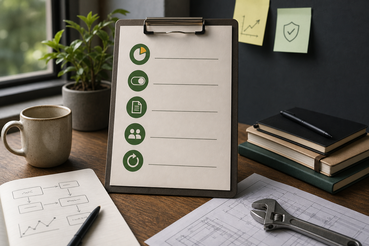 A checklist of mitigation steps (staged rollout, feature flag, symbol upload, notify teams, rollback plan) to reduce blast radius when a crash fix isn't ready. A checklist of mitigation steps (staged rollout, feature flag, symbol upload, notify teams, rollback plan) to reduce blast radius when a crash fix isn't ready.