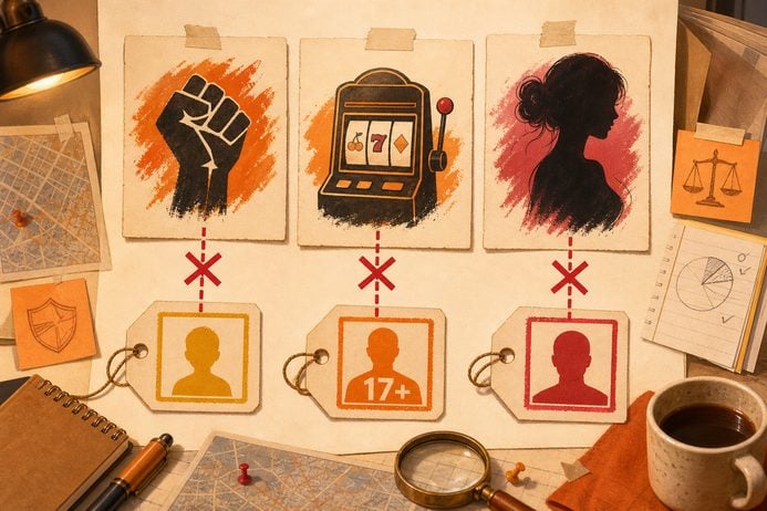 Restricted Content Policy: Violence, Gambling, and Adult Content Rating Mismatches
