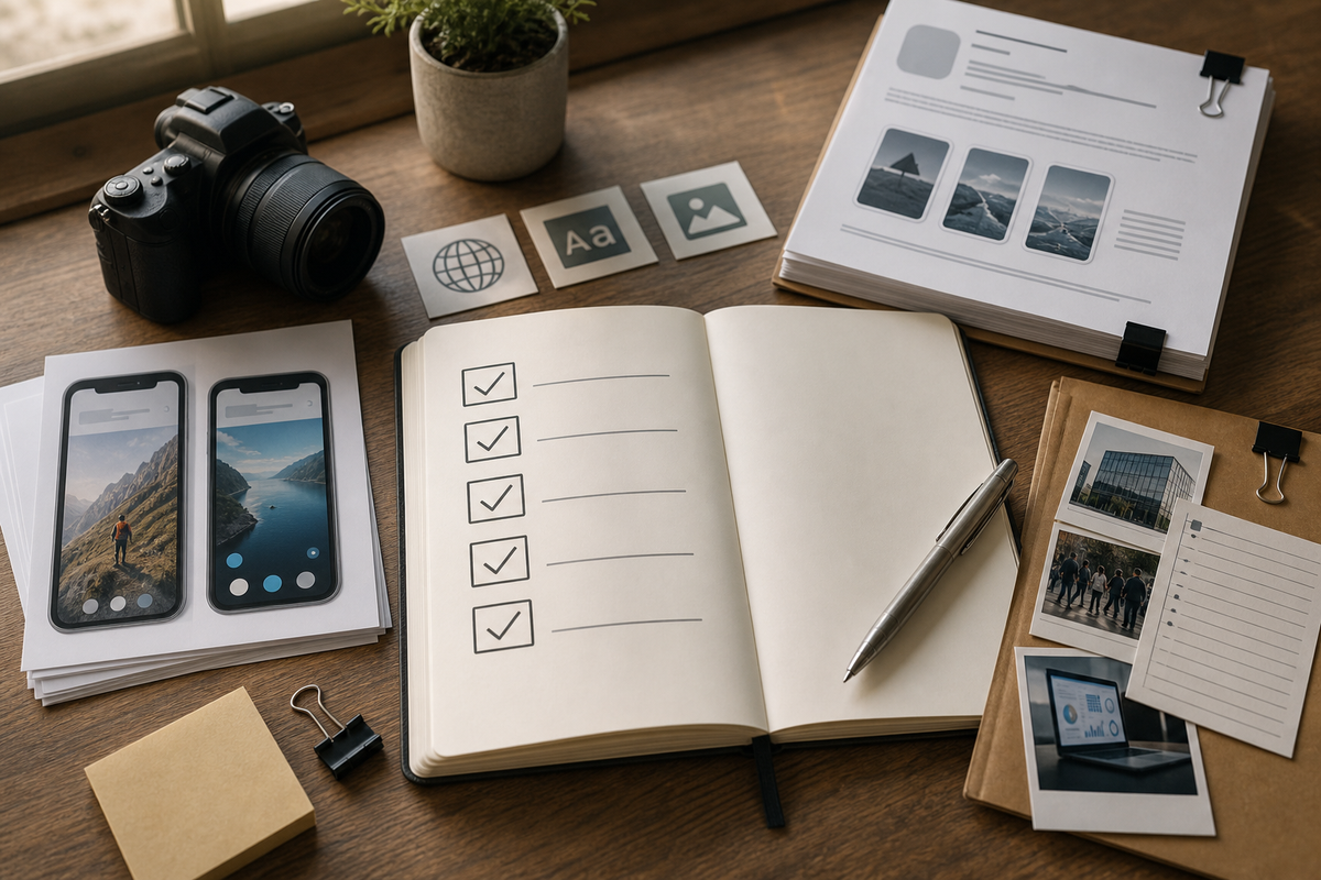 Checklist of seven pre-submission items to remediate Guideline 4.3 rejections, formatted as a compact checklist block. Checklist of seven pre-submission items to remediate Guideline 4.3 rejections, formatted as a compact checklist block.