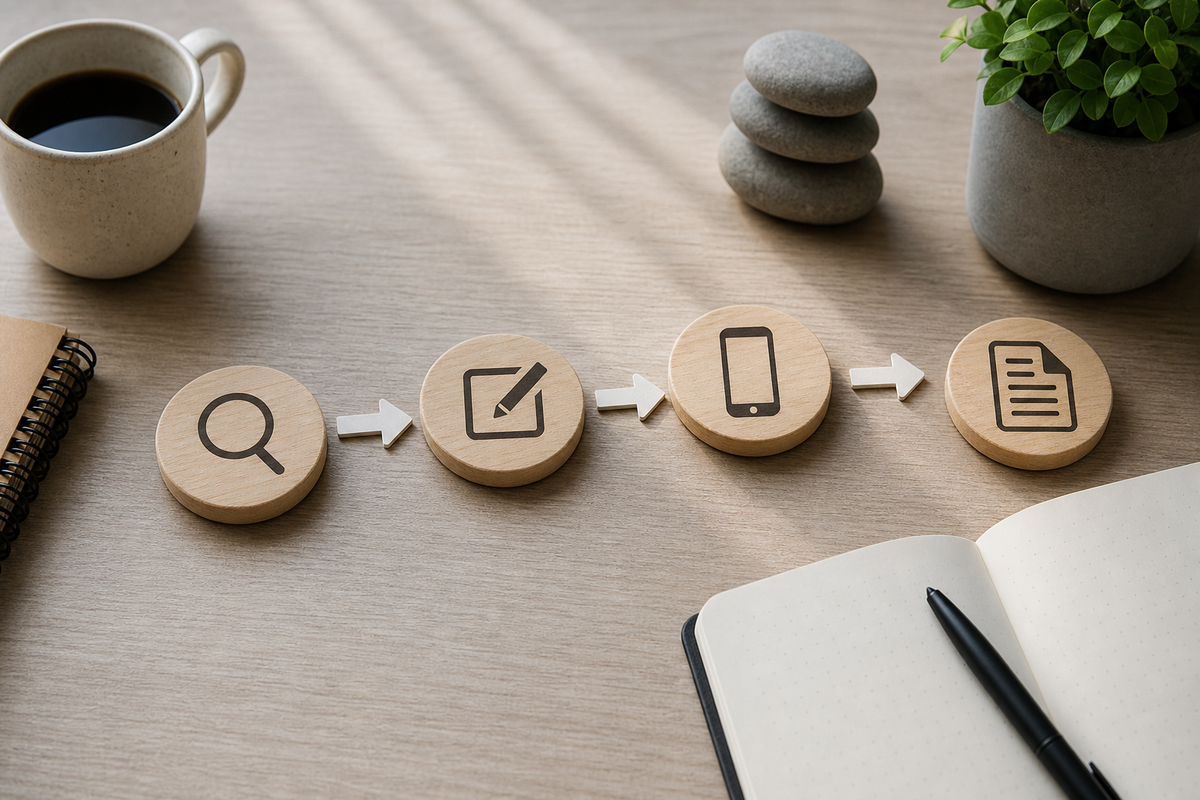 Checklist with items to prepare App Store disclosure and in-app labels before submission.