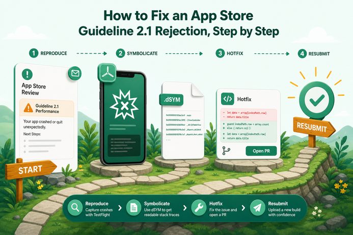 Why Does My App Keep Crashing on Review? Fixing Guideline 2.1 Rejections